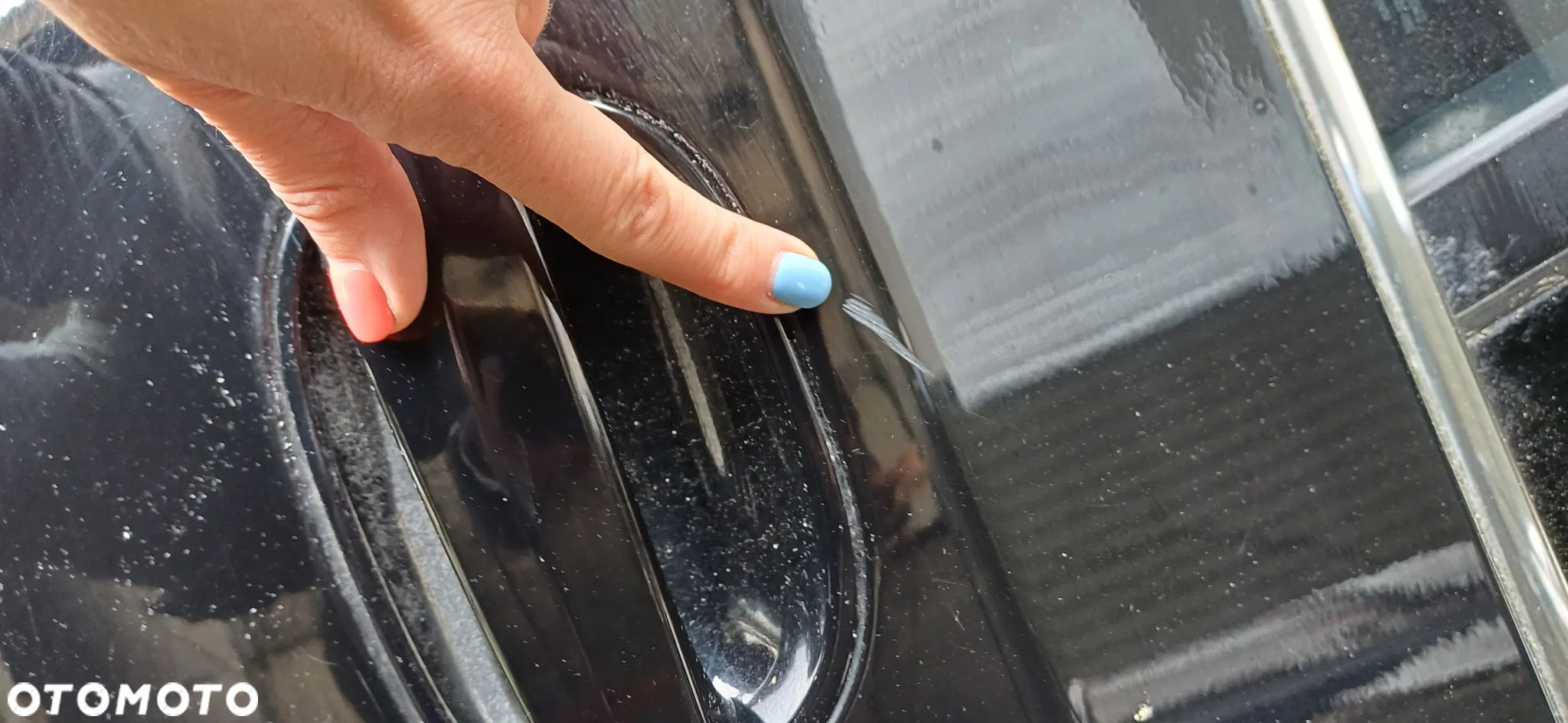 BMW e61 SCHWARZ II DRZWI PRAWY TYŁ tylne prawe touring  kombi 668 - 9