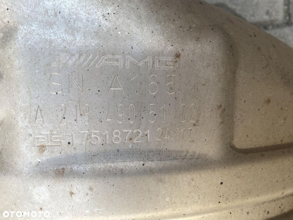 MERCEDES E W213 63 AMG KOMBI WYDECH TŁUMIK RURA KLAPA / ORYGINAŁ - 4