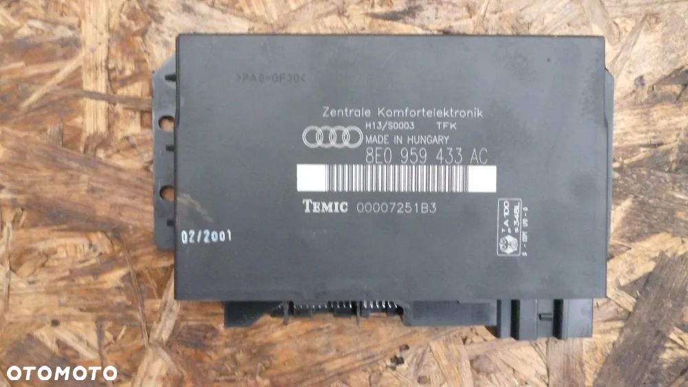 audi a4 b6 moduł komfortu
