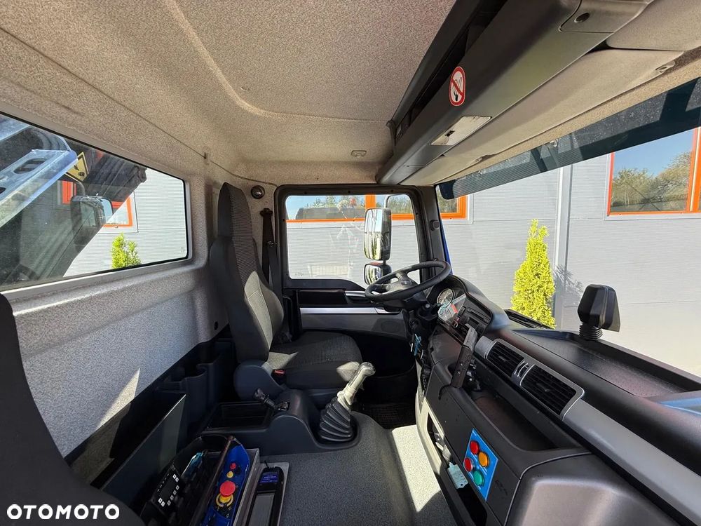 MAN TGM 15.250 skrzynia z żurawiem // E6 // Klimatyzacja / HMF 1420 K1 HDS dzwig kran crane budowlanka - 37