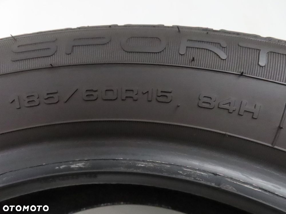 2x 185/60R15 OPONY LETNIE Dunlop Sport 84H - 5