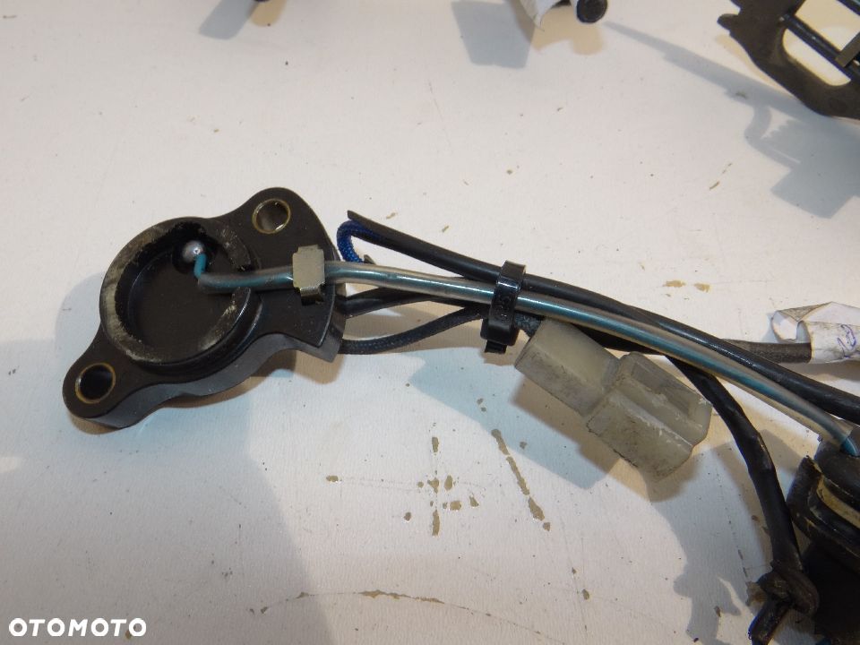 DR 800 BIG mocowanie reling blacha błotnika czachy czujnik luzu wybierak zmiany biegów pokrywa - 5