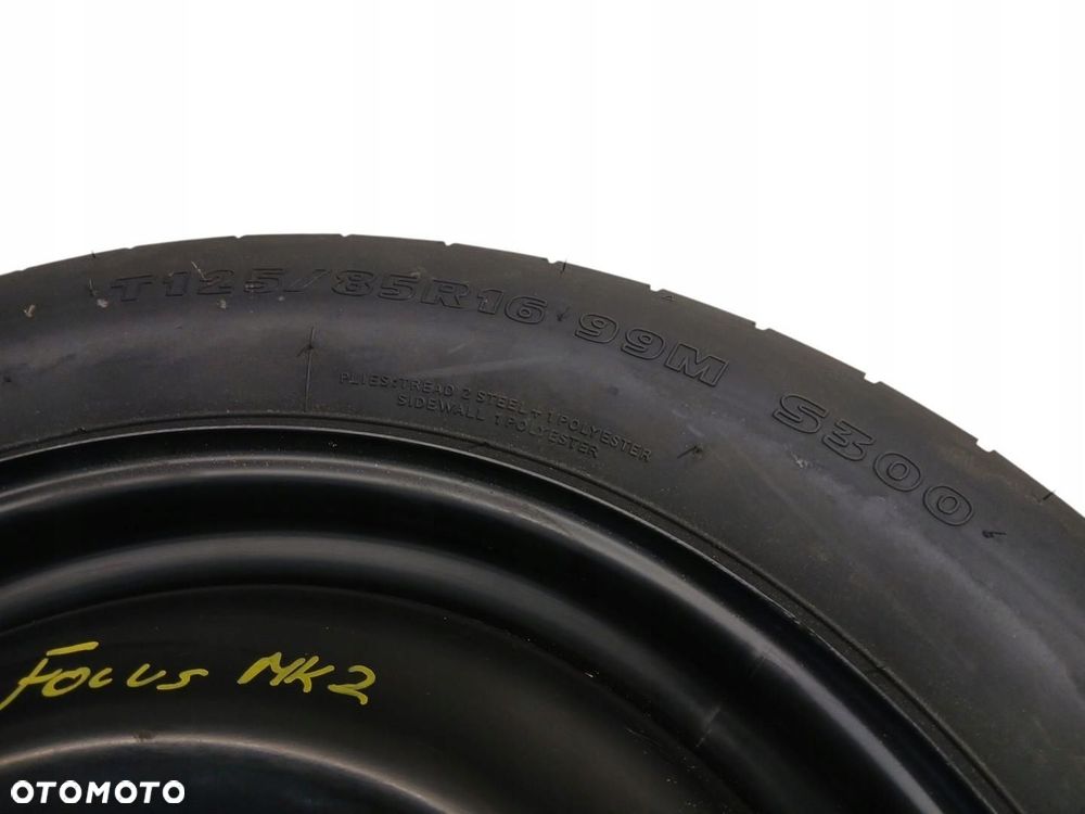 koło zapasowe dojazdowe 125/85/r16 ford focus mk2 koło zapasowe 125/85/r16 - 3