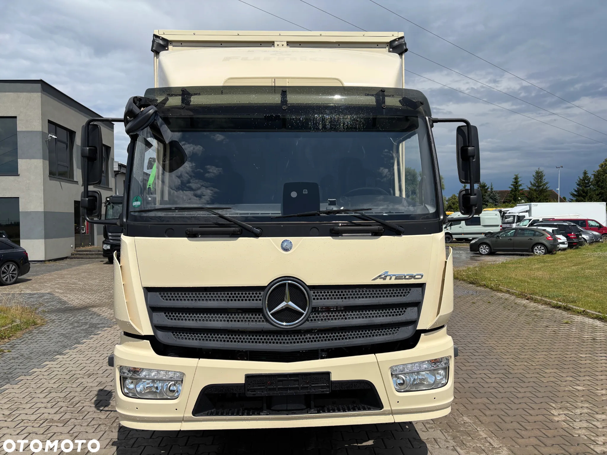 Mercedes-Benz ATEGO 1530 15 T DMC , firanka , możliwość windy, z Niemiec, klimatyzacja - 3