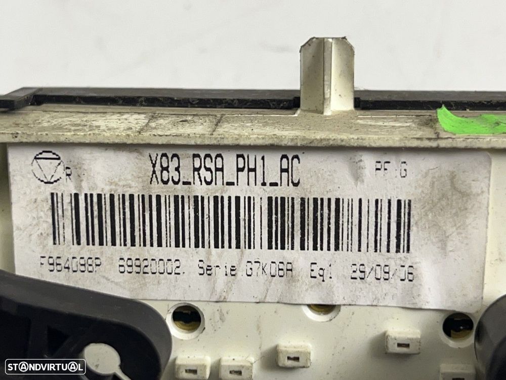 Modulo comando A/C e Sofagem RENAULT TRAFIC II (FL) REF. 69920002 - 3