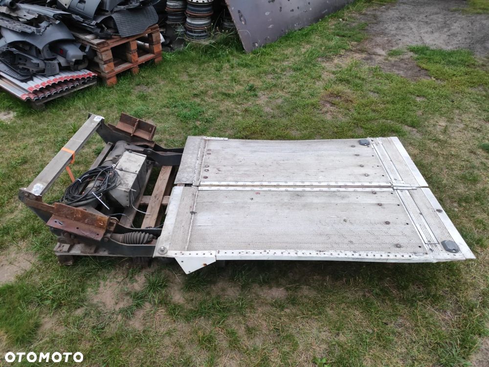 Winda załadowcza Bar Cargolift platforma 180x134 cm kompletna pilot kable do Fiat Ducato III Peugeot Boxer Citroen Jumper II 06-22