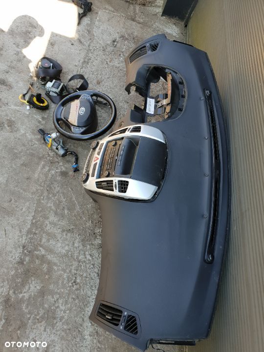 KONSOLA KIA CEED I LIFT 2X AIRBAG PASYX2 KPL RADOM B.ŁADNA - 3