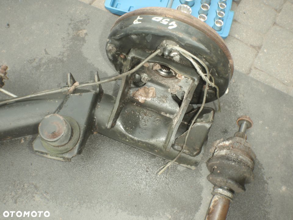 półoś półośka krzyżak drążek stabilizacyjny piasta bęben smart 450 451 jak nowe - 18