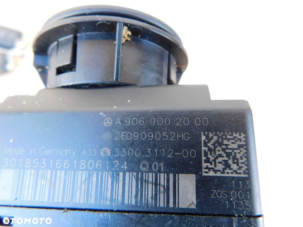 Stacyjka klucze rygiel sensor wkładka VW Crafter A9069002000 sprawny - 3