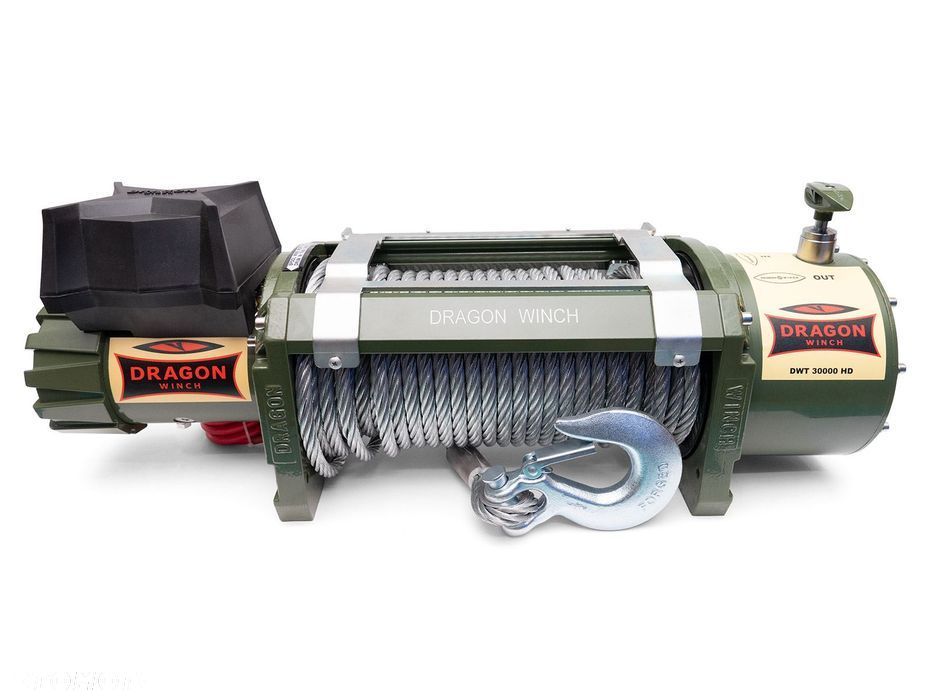 Wyciągarka elektryczna 24v 13,6T Dragon Winch Truck DWT 30000 HD - 2