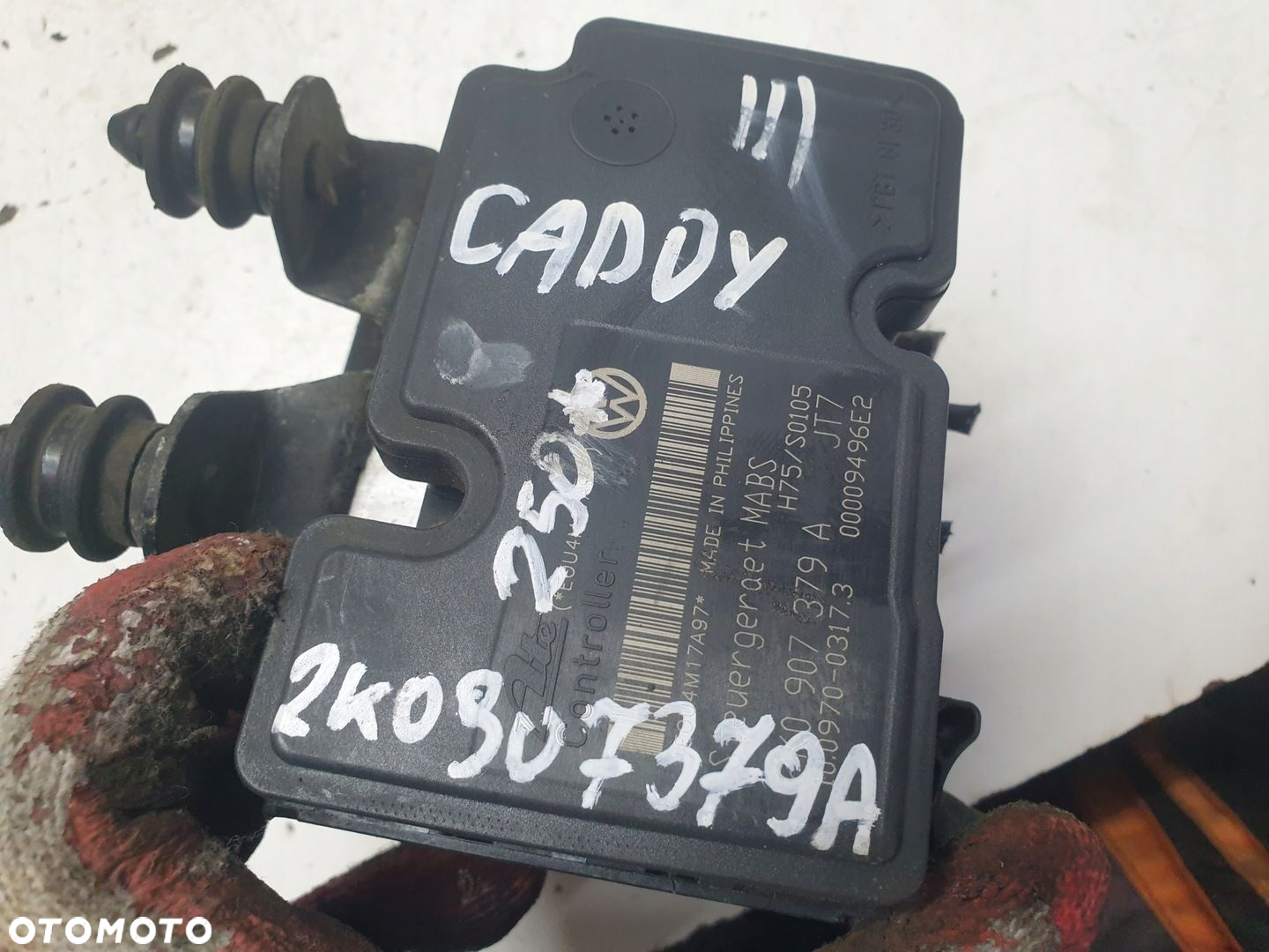 POMPA ABS VW CADDY III 2K0907379A - 6