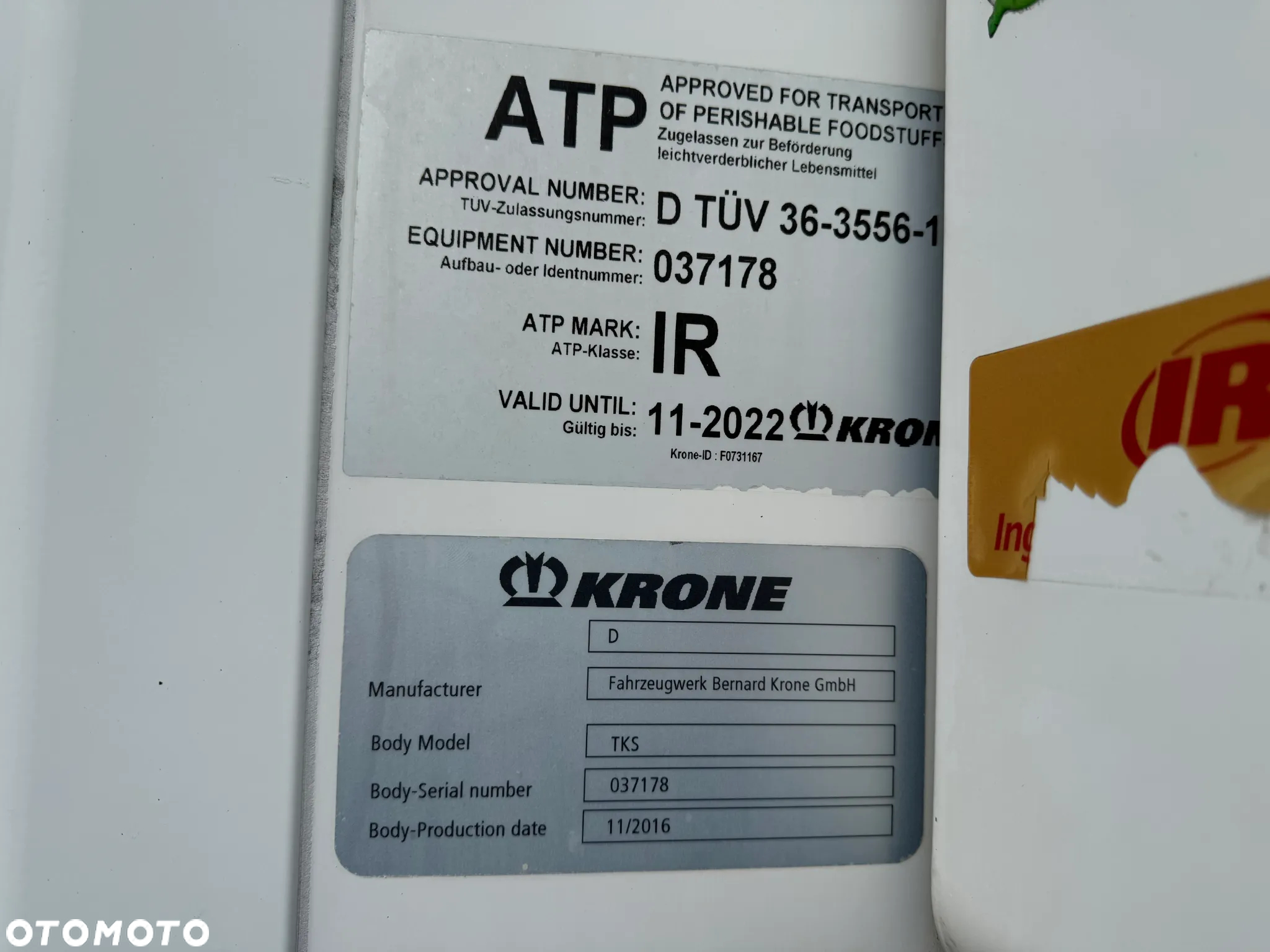 Krone Chłodnia . Thermo King SLXe 400, SAF, Ściana 7 cm - 31