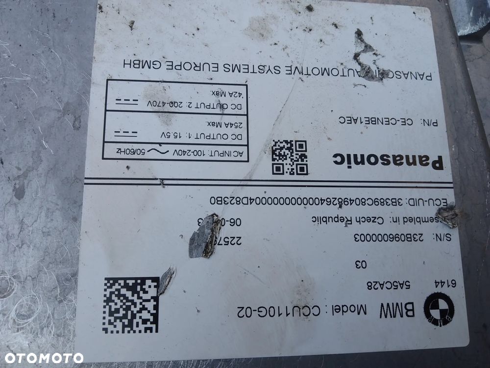 BMW i3 i4 iX G60 G70 U10 U11 STEROWNIK MODUŁ WYSOKIEGO NAPIĘCIA 5A5CA28 - 6