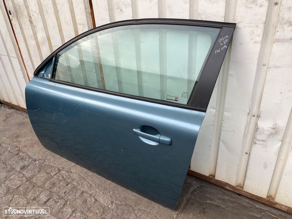 PORTA FRENTE FRONTAL ESQUERDA VOLVO C30 533 FECHO ELEVADOR MOTOR PUXADOR VIDRO - 4