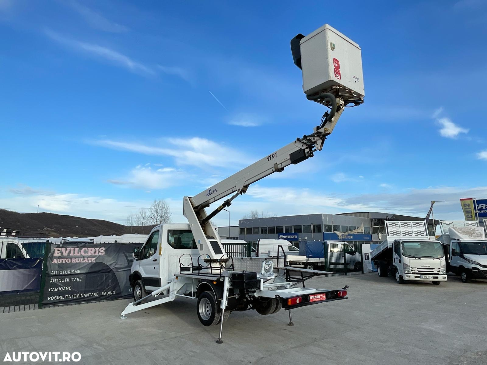 Ford Transit NACELA 18 M AXA DUBLA SPATE - 18