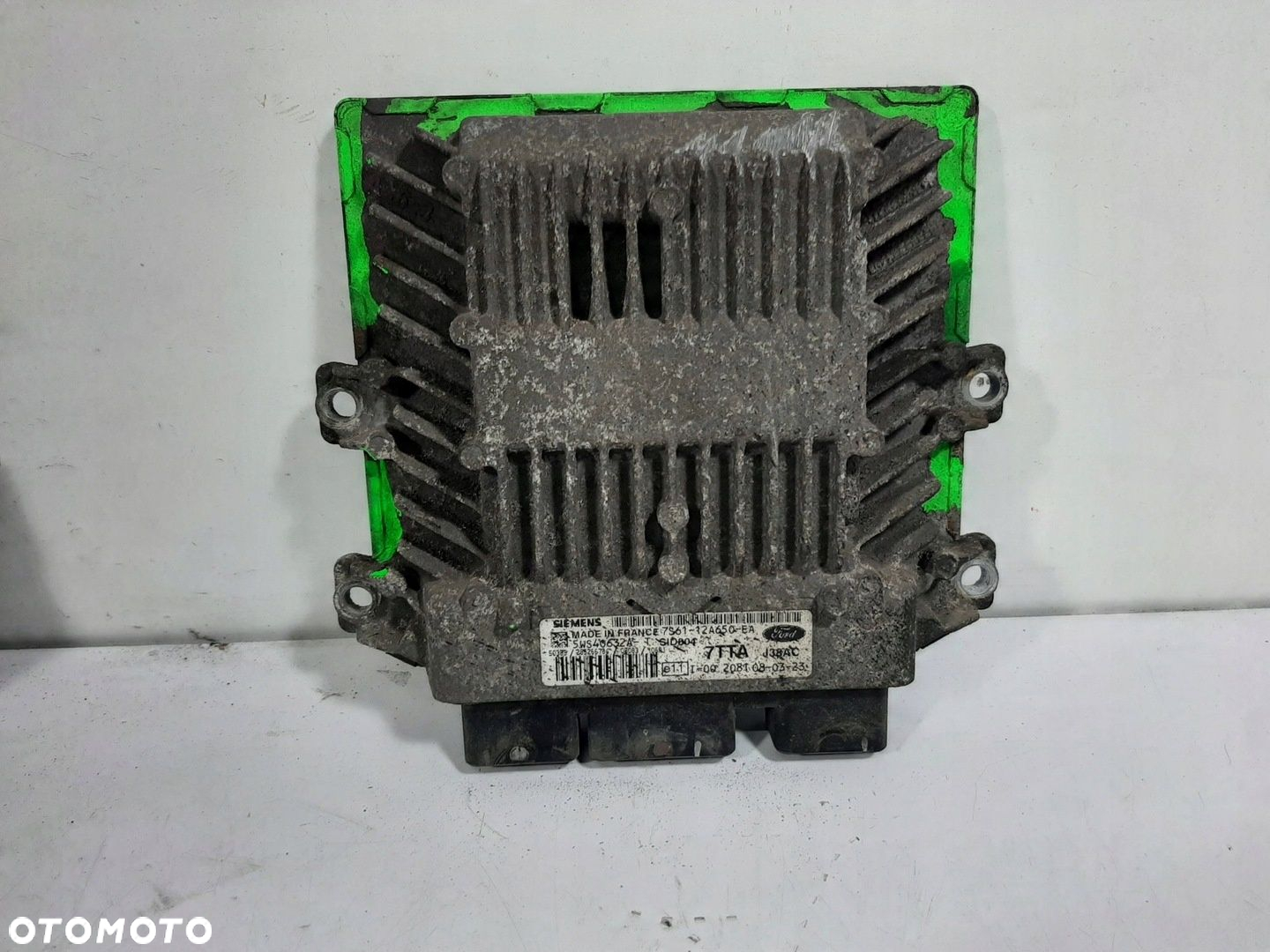 FORD FIESTA MK5MK6 LIFT 1.4TDCI 08R STEROWNIK SILNIKA ZESTAW 7S61-12A650-EA - 2