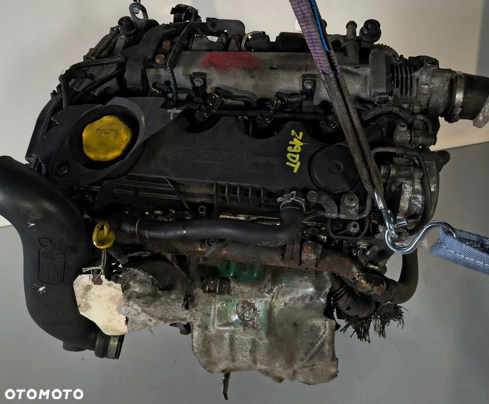SILNIK KOMPLETNY OPEL VECTRA C ZAFIRA B 1.9CDTI Z19DT - 1