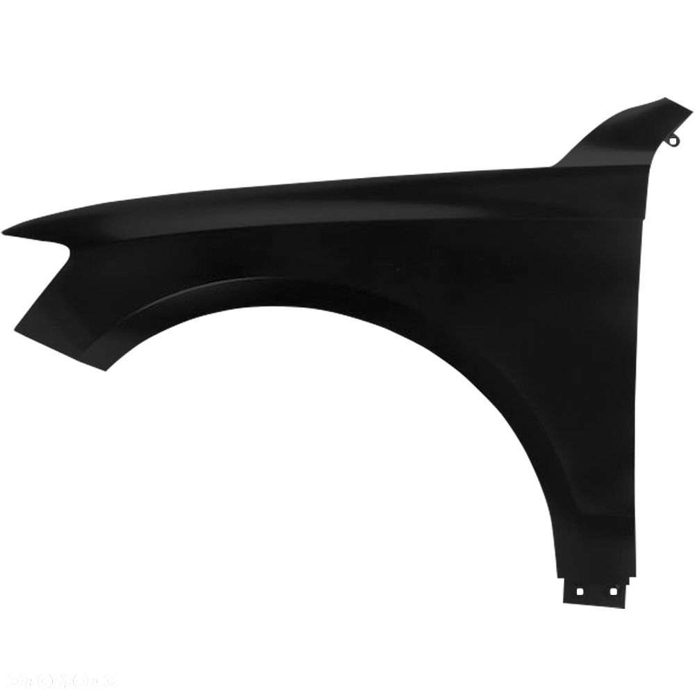 BLU Błotnik AUDI Q5 8R LY9B lewy czarny 08-16 przód BrillantSchwarz - 2