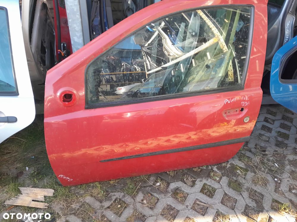 FIAT PUNTO DRZWI LEWE PRZEDNIE LEWY PRZÓD KOLOR: 199A