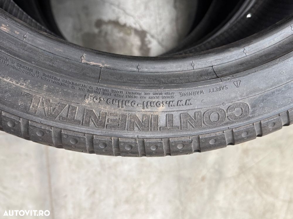 Vând set anvelope 255/40/19-275/40/19 Continental de vară ca noi - 7