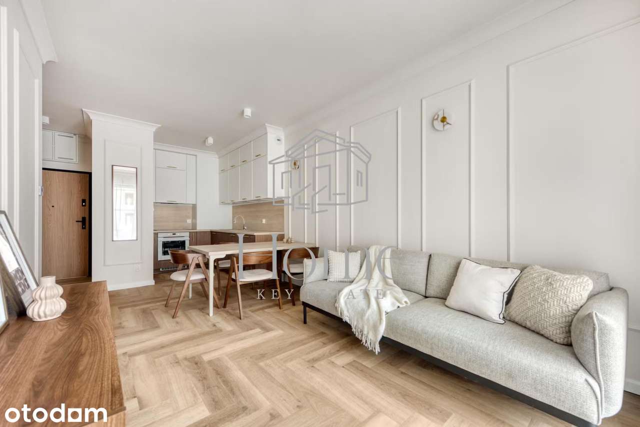 Wykończony pod klucz elegancki apartament w centrum Łodzi