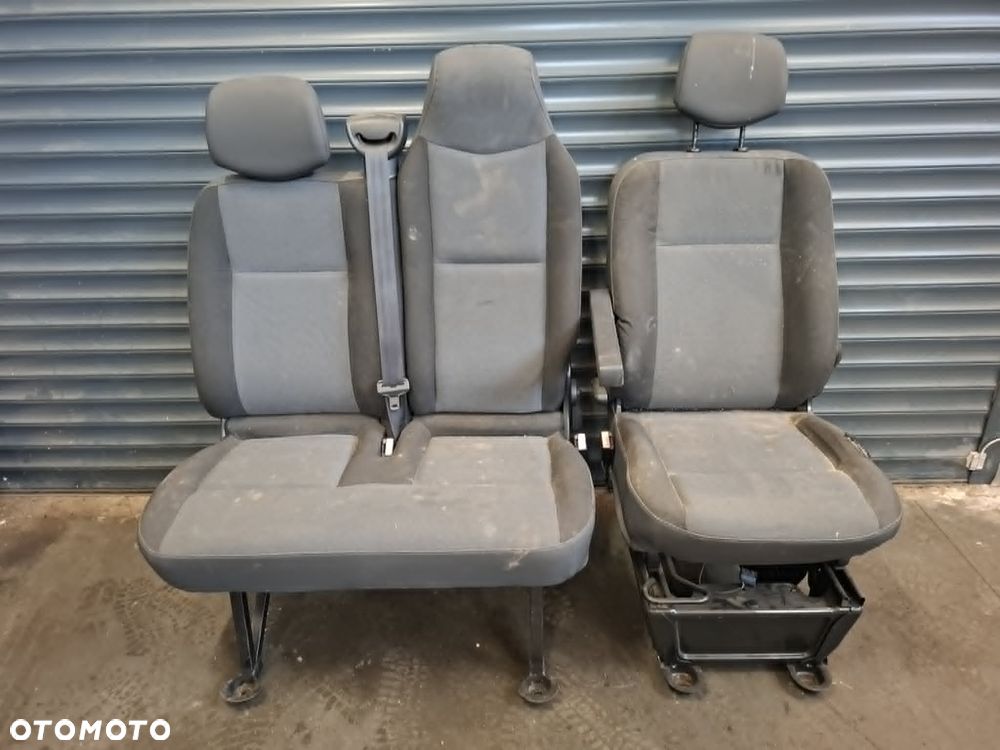FOTEL LEWY PRAWY PRZEDNI FOTELE KIEROWCY PASAŻERA DWÓJKA RENAULT MASTER III OPEL MOVANO B - 3