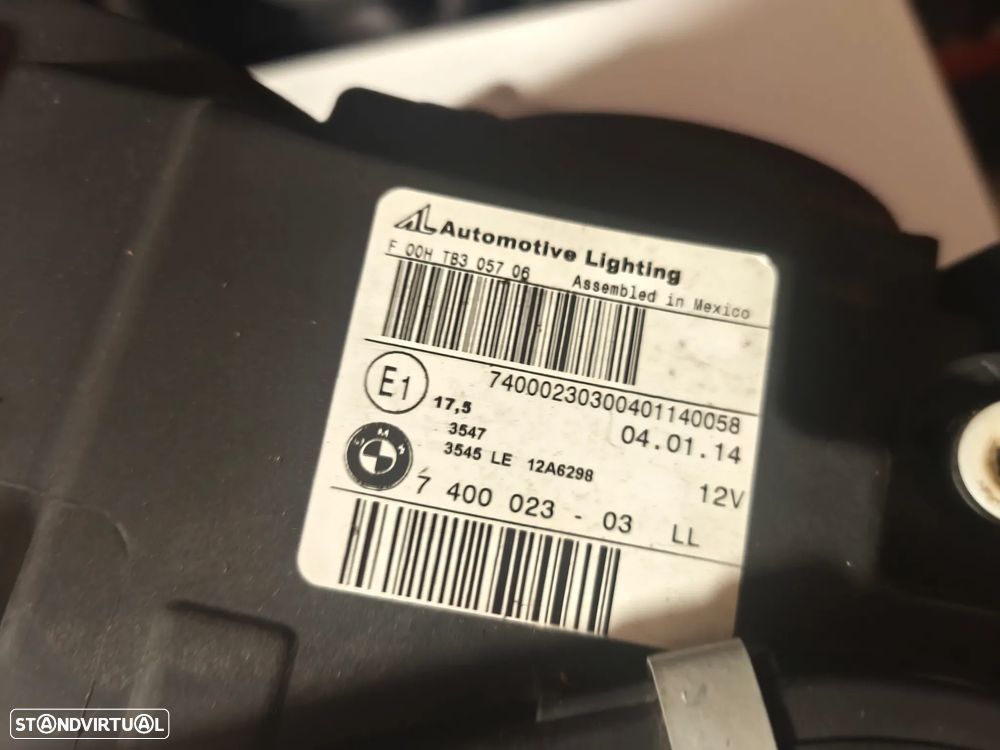 Farol esquerdo bi-xenon direcional X3 F25 LCI X4 F26 - 4