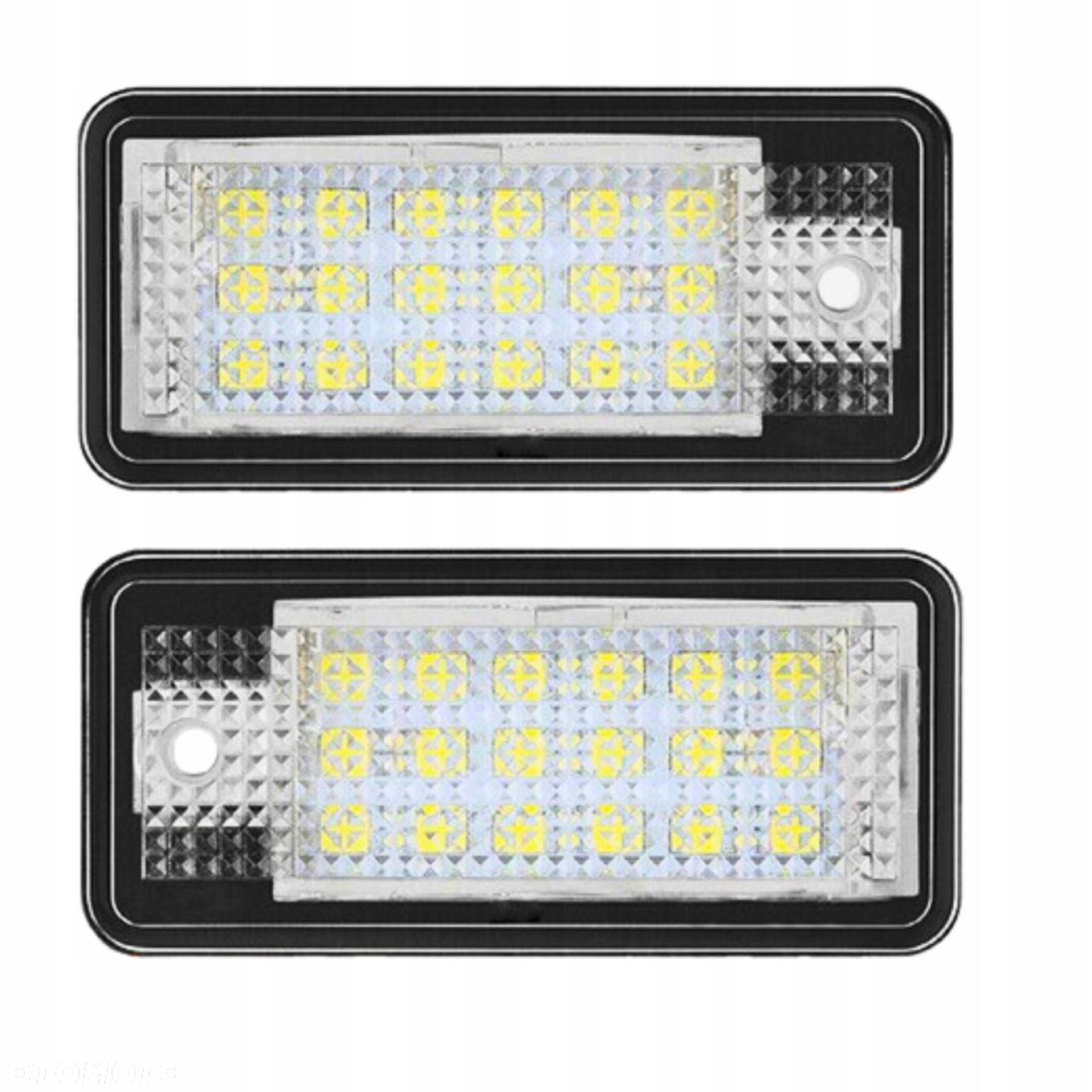 PODŚWIETLENIE TABLICY REJESTRACYJNEJ LAMPKI LED AUDI A3 A4 B6 B7 A5 A6 C6 - 2
