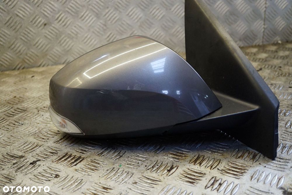 LUSTERKO ELEKTRYCZNE PRAWE LAGUNA III PH1 TEKND 8-PIN SZARY RENAULT 2007-2012 - 1