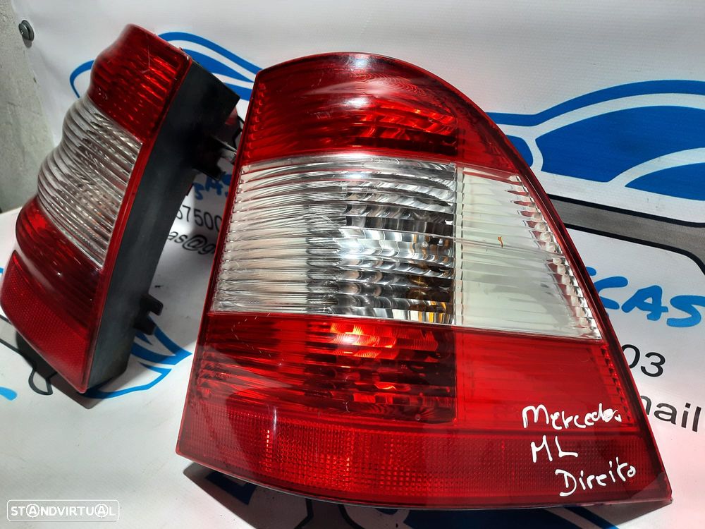 FAROLIM FAROLINS TRASEIRO TRÁS HELLA MERCEDES BENZ ORIGINAL A1638201964 1638201964 A1638202064 1638202064 MERCEDES BENZ CLASS ML W163 - 4