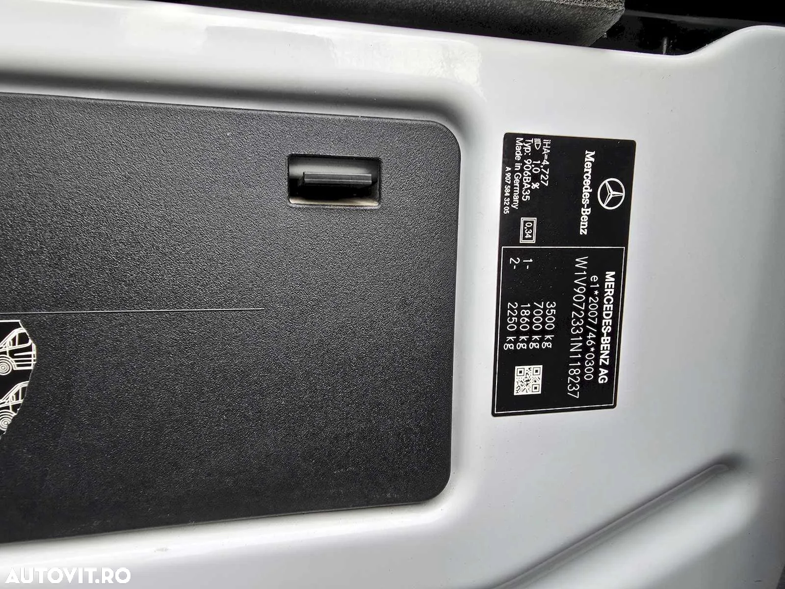 Mercedes-Benz Sprinter 317 doka, 7 loc. bena 2,7 m, 2020, TVA deductibil. - 34