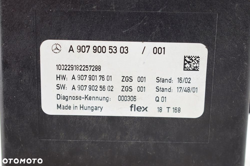 moduł sterownik ecu mercedes sprinter w907 w910 a9079005303 - 3