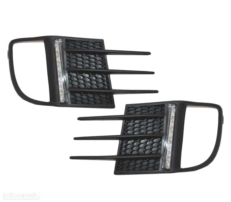 GRELHAS NEVOEIRO LUZ DIURNA LED VOLKSWAGEN VW GOLF 6 MKVI 08-12 - 1