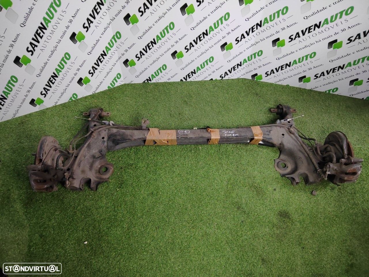 Eixo Traseiro Discos Smart Forfour (454) - 1