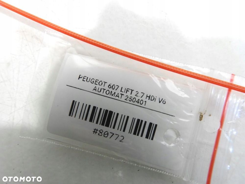 PÓŁOŚ LEWY PRZÓD AUTOMAT PEUGEOT 607 2.7 V6 HDI 9647906880 - 4