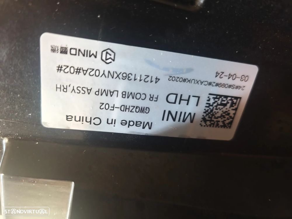 Farol direito Mini J01 full Led Adaptativ - GWQZHD - 4