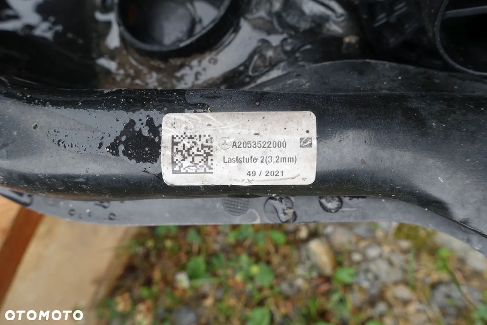 DYFER MOST TYLNY ZAWIESZENIE WAHACZE PÓŁOŚ MERCEDES W205 17r. - 12