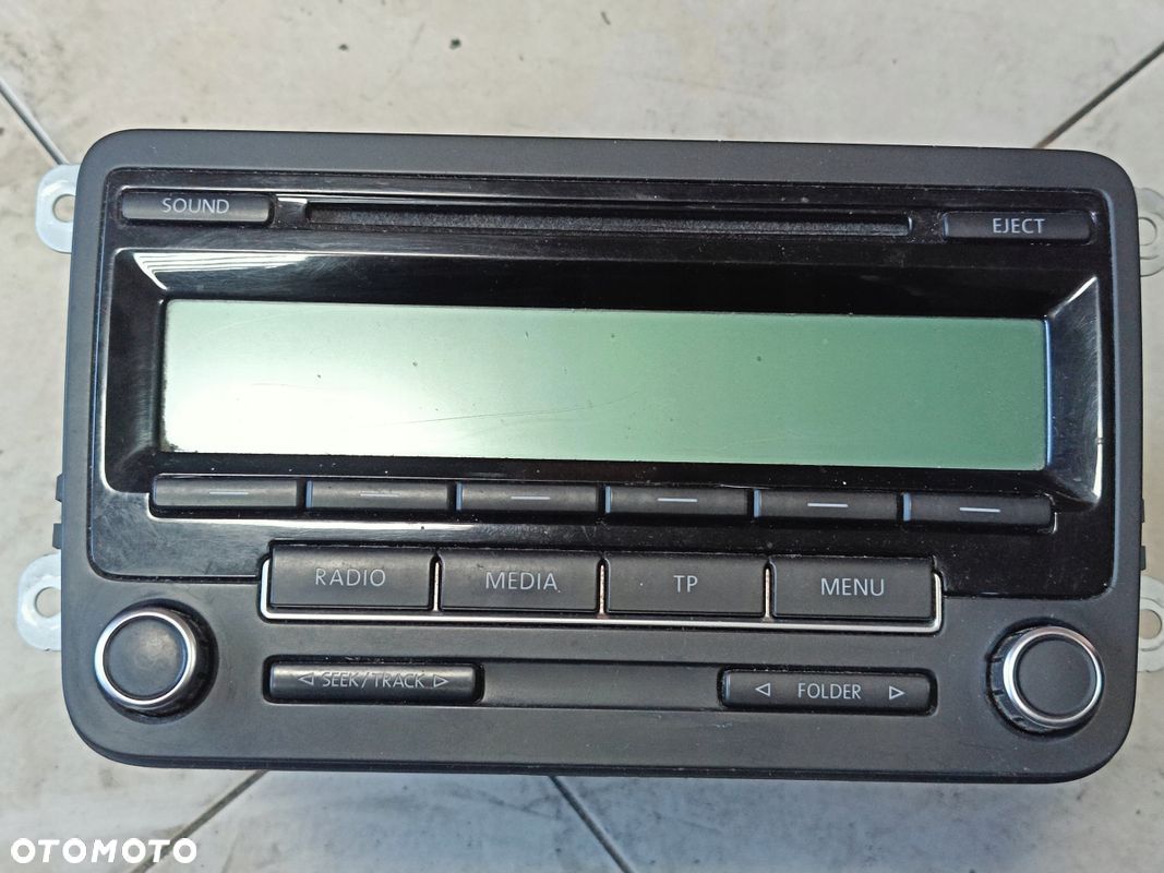 VW GOLF VI CD RADIO 1K0035186AA - 1