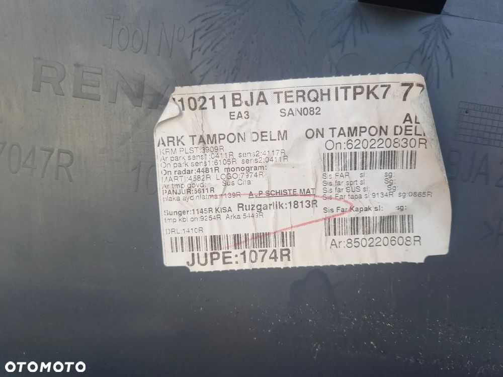 RENAULT CLIO V 5 LIFT ZDERZAK TYLNY TYŁ - 7