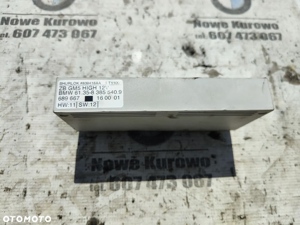 BMW E46 moduł komfortu 8385540 - 3