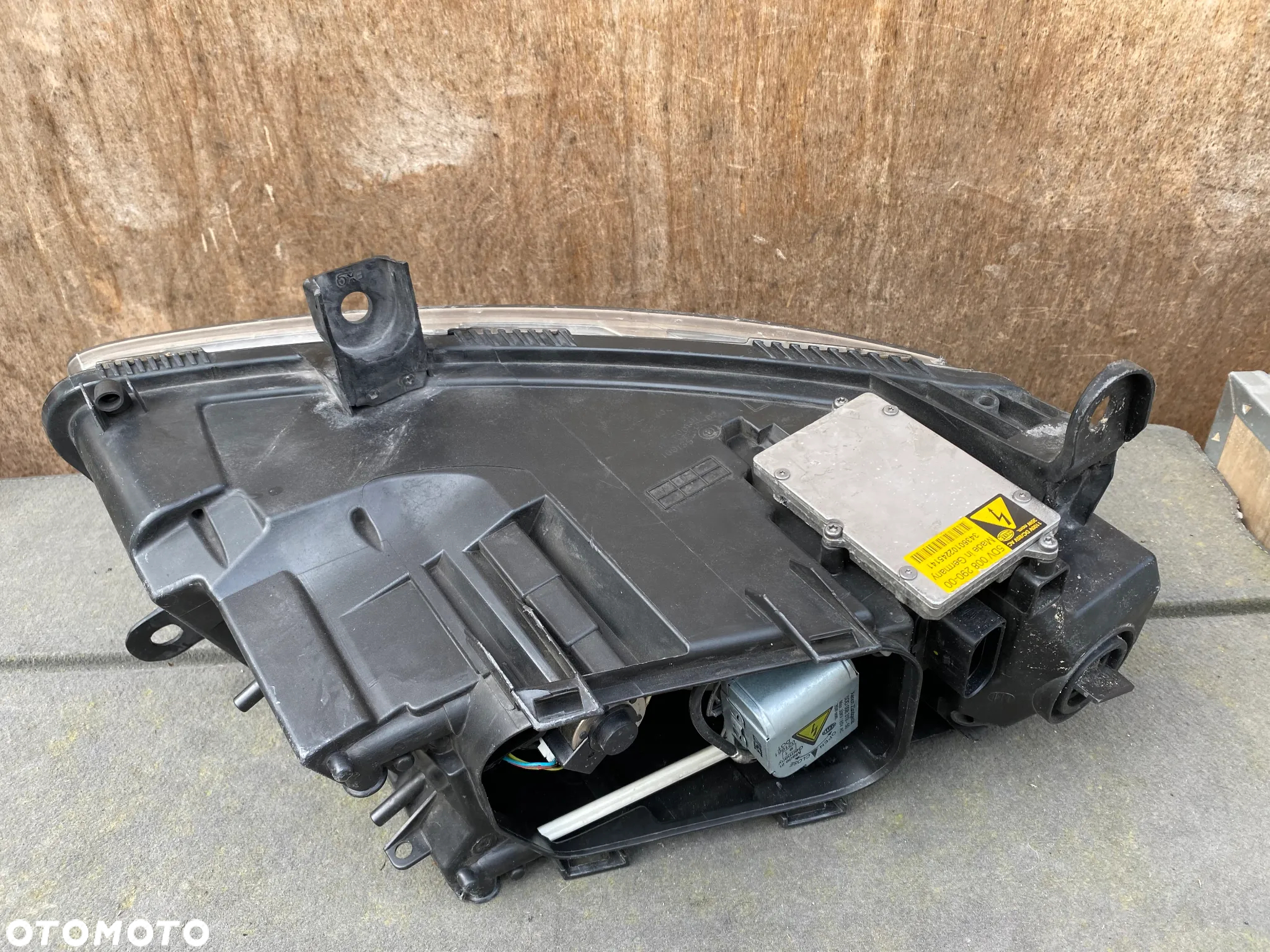 lampa audi a6 C6 bi xenon nieskrętny eu lewa - 5