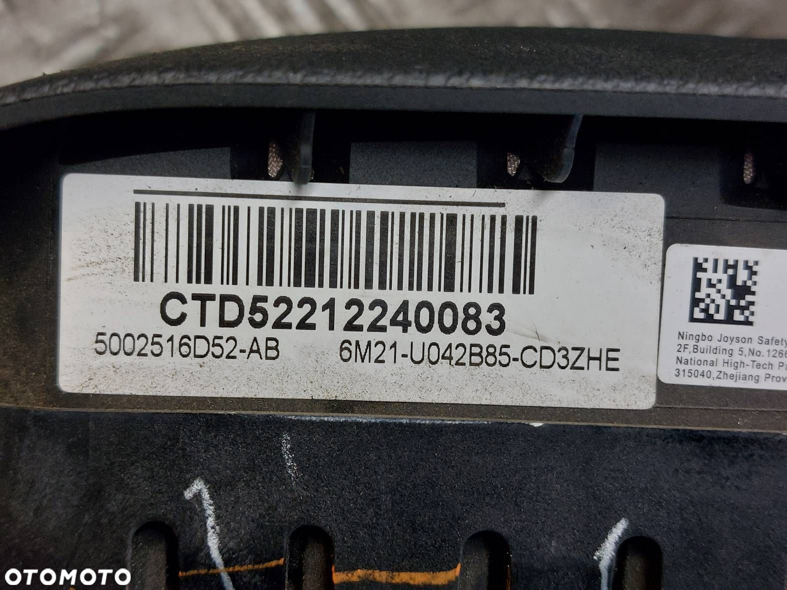 ZESTAW AIRBAG KOKPIT DESKA MODUŁ AIRBAG PASY MONDEO MK4 7S7T-14B056-AC - 7