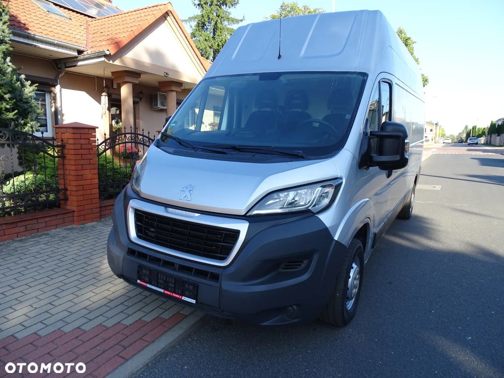 Peugeot Boxer 2,2 HDI -150 koni ,L3 H3 , Klimatyzacja-sprawna ,MAX -WYSOKI, paka -3,75 ŁAD. 1,5 T ŁADNY STAN ! - 1