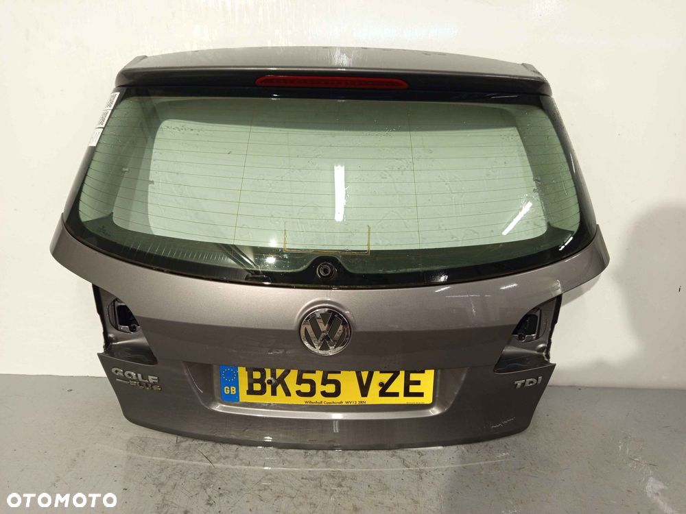 + KLAPA TYŁ TYLNA BAGAŻNIKA DO VW VOLKSWAGEN GOLF 5 PLUS + LA7T SZARA GRAFITOWA - 1