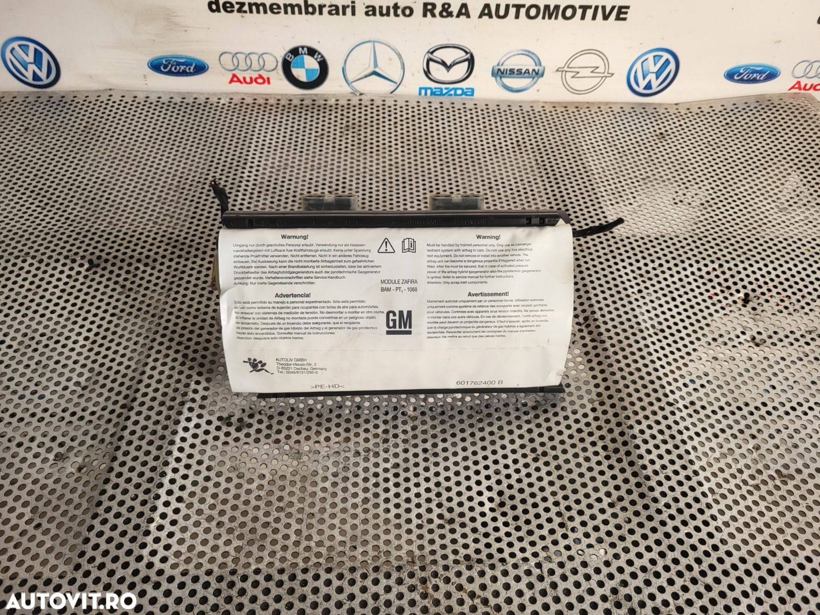 Airbag Pasager Opel Zafira B Astra H Dezmembrez Opel Zafira B 1.7 Cdti Euro 5 Motor A17DTR Cutie M3 - 1