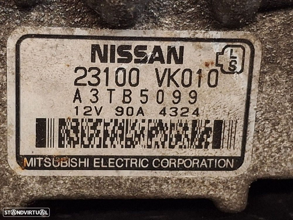 Alternador Nissan Pick Up (D22) - 5