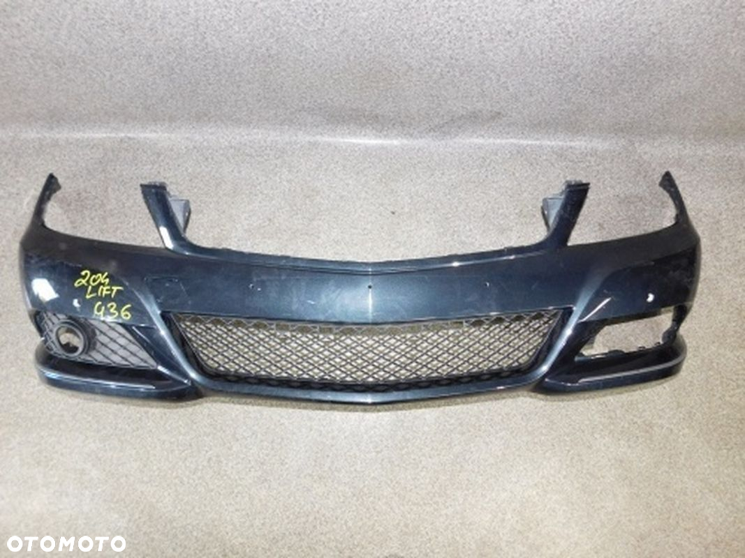 Mercedes C 204 lift 11- zderzak przedni przód - 2