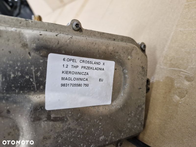 OPEL CROSSLAND X 1.2 THP PRZEKŁADNIA KIEROWNICZA MAGLOWNICA EU 9831705580 - 9
