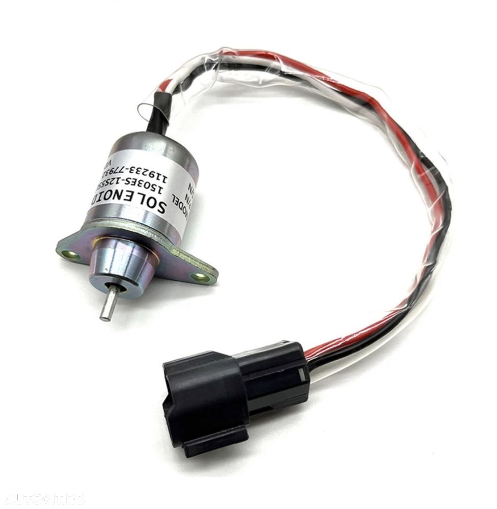 Opritor Stop Motorina Solenoid Supapa Valva Kubota Yanmar John Deere - 1