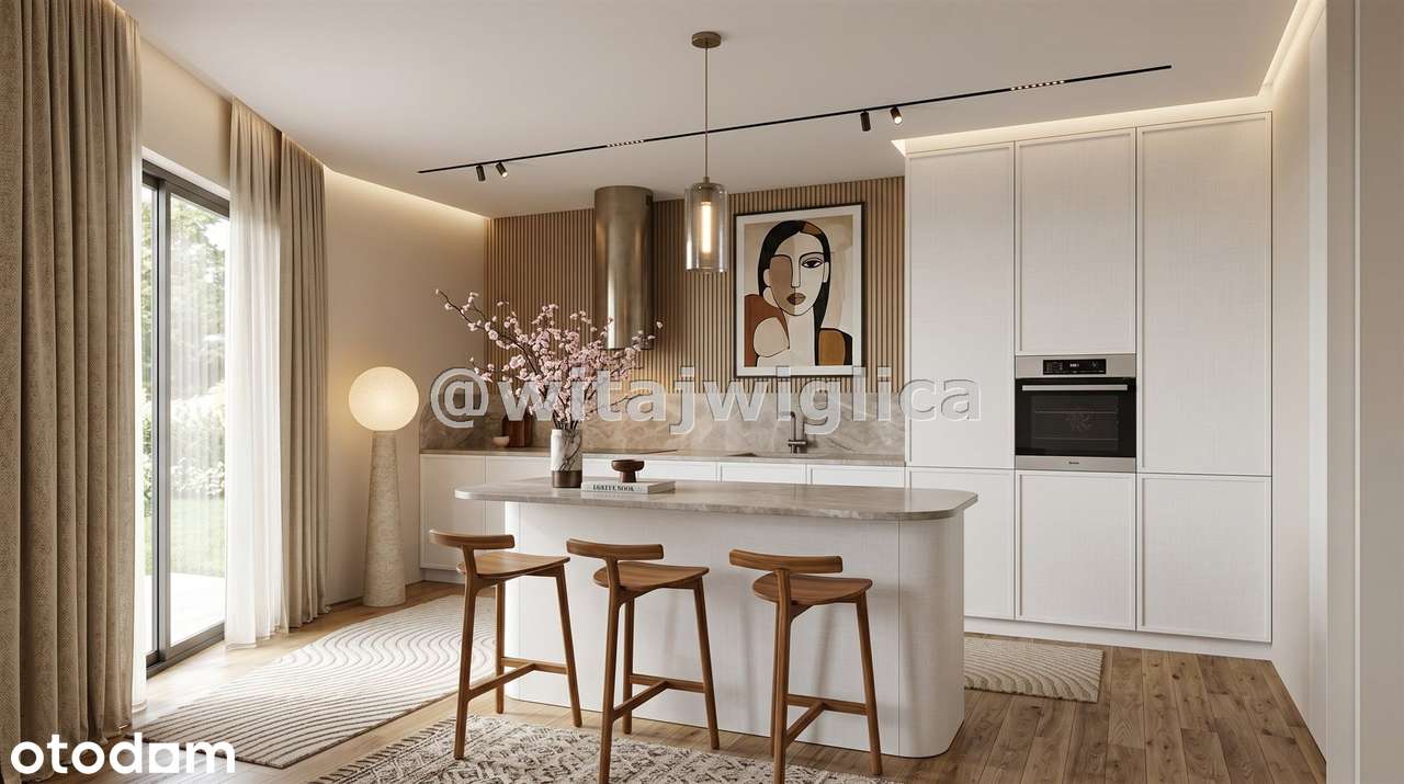 4 pokojowy apartament z tarasem - Klecina